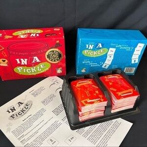 In A Pickle Card Game 2-6 Players  Family Fun   Best Games Winner  Like New